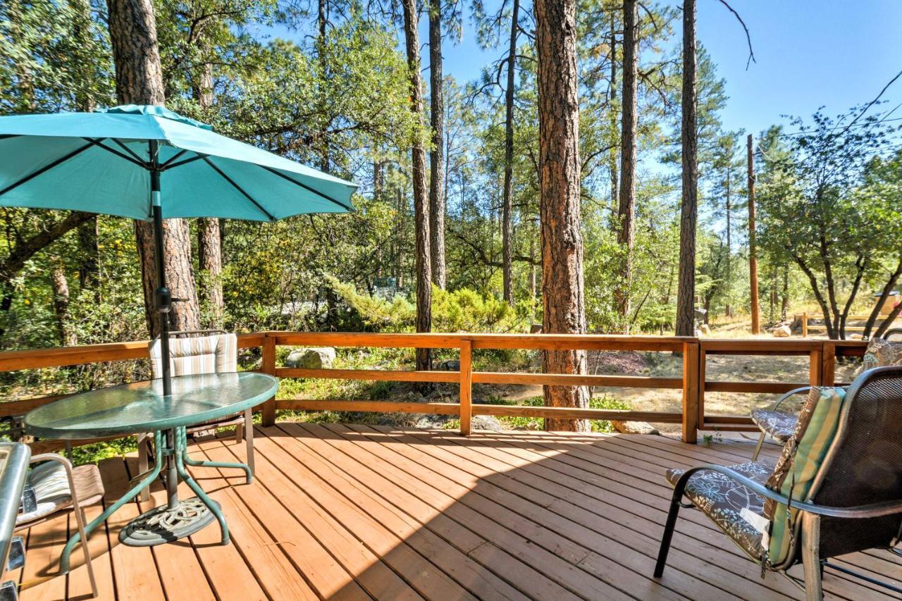 Villa Cozy Cabin With Ac And Deck, 5 Mi To Downtown Prescott Extérieur photo